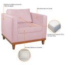 Ver imagem 6 de Poltrona Decorativa Suede Esper