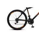 Ver imagem 3 de Bicicleta Colli Cazelle Cb500 Aro 26 Grip Shift Quadro 18, Preto/laranja