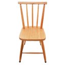 Ver imagem 7 de Jogo de Jantar Colonial Brisa Mesa 137x80 Cm + 06 Cadeiras Mel ( Tampo Mel ) Base Branca