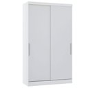 Ver imagem 1 de Guarda Roupa Modulado 134,50cm 2 Portas de Correr Alpes Luciane Móveis