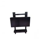 Ver imagem 4 de Kit 4 Mesas 70x70 Quadrada Tampo MDF Estrutura Aço Preto Móveis 4I