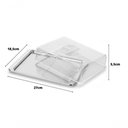 Ver imagem 4 de Porta Frios Dividido Base Inox Geladeira Presunto Queijo Pop