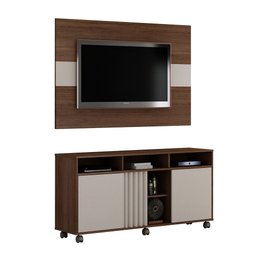 Rack com Painel para TV Viena Valdemóveis - 3