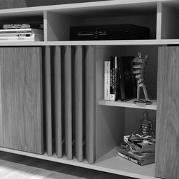 Rack com Painel para TV Viena Valdemóveis - 9