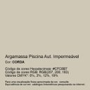 Ver imagem 2 de Argamassa Piscina Aut. Impermeável Cor Corda 1kg