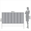 Ver imagem 5 de Cabeceira para Cama de Casal Estofada 165cm