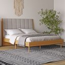Ver imagem 3 de Cabeceira para Cama de Casal Estofada 165cm