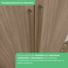 Quarto Modulado Completo Casal 5 Peças 10 Portas 12 Gavetas Seletto  - 14