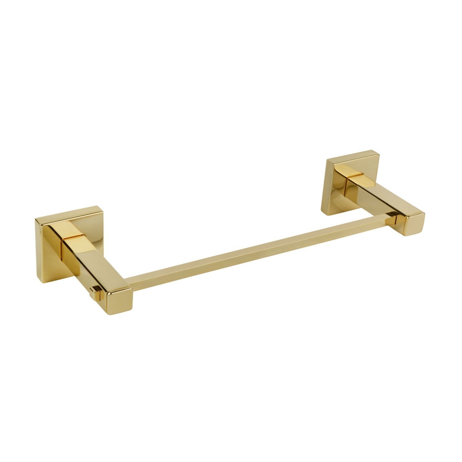 Porta Toalha de Rosto 24cm Inox Square Gold SQ12140 Ducon Metais - 4