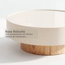 Ver imagem 6 de Mesa de Centro 60cm Off White com Vidro Off White Aurora