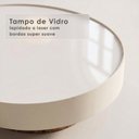 Ver imagem 5 de Mesa de Centro 60cm Off White com Vidro Off White