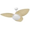 Ventilador de Teto Volare Dunamis Vidro Palha Natural 220V - 1
