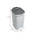Ver imagem 4 de Tanquinho de Lavar Roupa 10kg Newmaq Semiautomática com 9 Programas de Lavagem Branco 127v