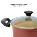 Ver imagem 5 de Panela Caçarola Antiaderente Alça e Tampa de Vidro N22 -3,5l