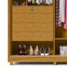 Guarda Roupa Casal 2 Portas de Correr Espelho Apolo 100% MDF - 15