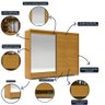 Guarda Roupa Casal 2 Portas de Correr Espelho Apolo 100% MDF - 18
