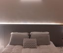 Ver imagem 2 de Painel Ripado Compacto 01 Unid. 90x25cm Larg. Talatto Painéis Cinza