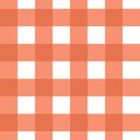 Ver imagem 1 de Papel de Parede Doce Estilo Xadrez Laranja 82069