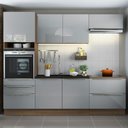 Ver imagem 2 de Cozinha Completa com Armário e Balcão 6 Portas Madesa