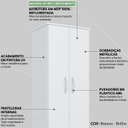 Ver imagem 4 de Armario Multiuso 2 Portas 20860 Branco Demobile