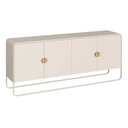 Ver imagem 2 de Balcão Buffet 180 Luna 4 Portas - Off White 28075