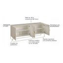 Ver imagem 3 de Balcão Buffet 180 Luna 4 Portas - Off White 28075
