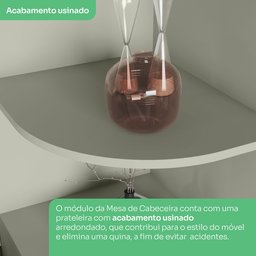 Quarto Modulado Casal 6 Peças 12 Portas 12 Gavetas com Espelho Seletto Areia/Jequitibá - 15