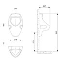 Ver imagem 2 de Kit de Mictório com Válvula e Complementos de Instalação Eco Celite