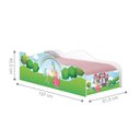 Ver imagem 2 de Cama Carro Fun Adesivada Princesa Encantada Solteiro