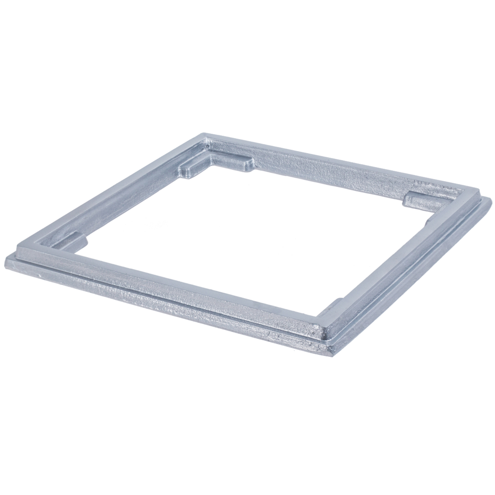 Conjunto Grelha de Aluminio 15x15 Polido - Cj15x15p - Lgmais - 3