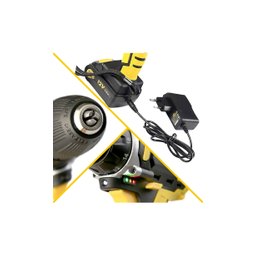 Parafusadeira Furadeira 12v Maleta e Acessorios 3/8 12v Bateria - 3