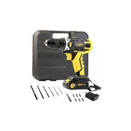 Parafusadeira Furadeira 12v Maleta e Acessorios 3/8 12v Bateria - 1