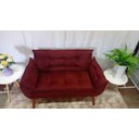 Ver imagem 3 de Kit 01 Namoradeira Opala + 01 Poltrona Opala Suede Bordô- Pandora Decor