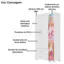 Ver imagem 5 de Guarda Roupa Infantil 3 Portas 2 Gavetas e Comoda 4 Gavetas 1 Porta Mdf Livia Carruagem Decmade