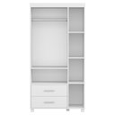 Ver imagem 7 de Guarda Roupa Infantil 3 Portas 2 Gavetas e Comoda 4 Gavetas 1 Porta Mdf Livia Carruagem Decmade