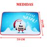 Tapete Capacho Porta Enfeite Boas Festas Decoração 39x59cm - 5