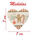 Ver imagem 3 de Kit 6 Enfeites Pendentes para Árvore de Natal em Mdf 7cm