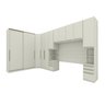 Quarto Modulado Completo Casal 6 Peças 11 Portas 9 Gavetas Seletto  - 2