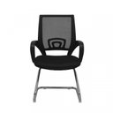 Ver imagem 2 de Kit 10 Cadeiras de Escritório Interlocutor Tela Mesh Santiago