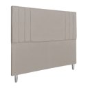 Ver imagem 1 de Cabeceira Casal 1,40m Viena Linho Capuccino Dal Poz Estofados