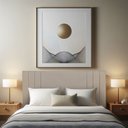 Ver imagem 2 de Cabeceira Casal 1,40m Viena Linho Capuccino Dal Poz Estofados