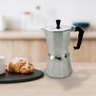 Cafeteira Italiana em Aluminio 6 Xícaras Euroquadros Único - 1