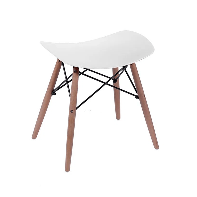 Puff Charles Eames Eiffel Dkr Branco