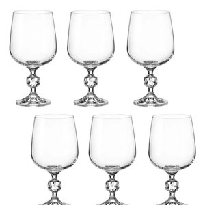 Jogo 6 Taças 180ml para Champanhe Taça Cristal Transparente