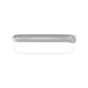 Ver imagem 3 de Kit Pote Porta Mantimentos Marmita Alimentos Freezer Microondas Branco - 8 Unidades