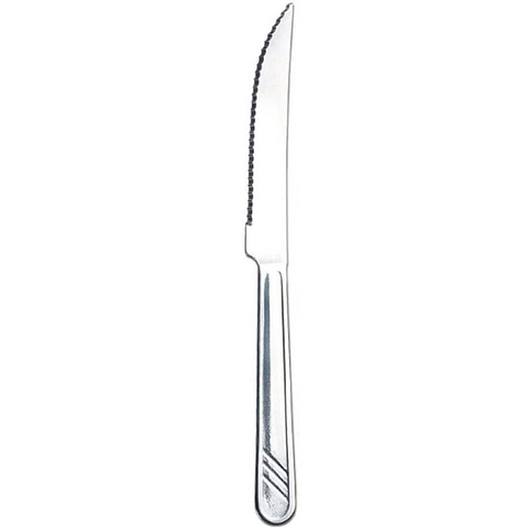 Jogo Faca de Churrasco 12 Peças Inox Linha Moniz