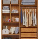 Ver imagem 7 de Guarda Roupa Solteiro 4 Portas 3 Gavetas Flórida 100% MDF