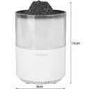 Ver imagem 2 de Umidificador Ar Luminaria Vulcao Climatizador Aromatizador Sala Quarto Casa Mesa Decoraçao Relaxante