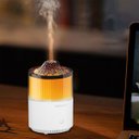 Ver imagem 4 de Umidificador Ar Luminaria Vulcao Climatizador Aromatizador Sala Quarto Casa Mesa Decoraçao Relaxante