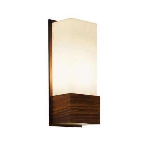 Arandela Fox Lustres Ar11 Clean 30x12x9cm Madeira Mdf e Acrílico 1xe27 Cor:mondo